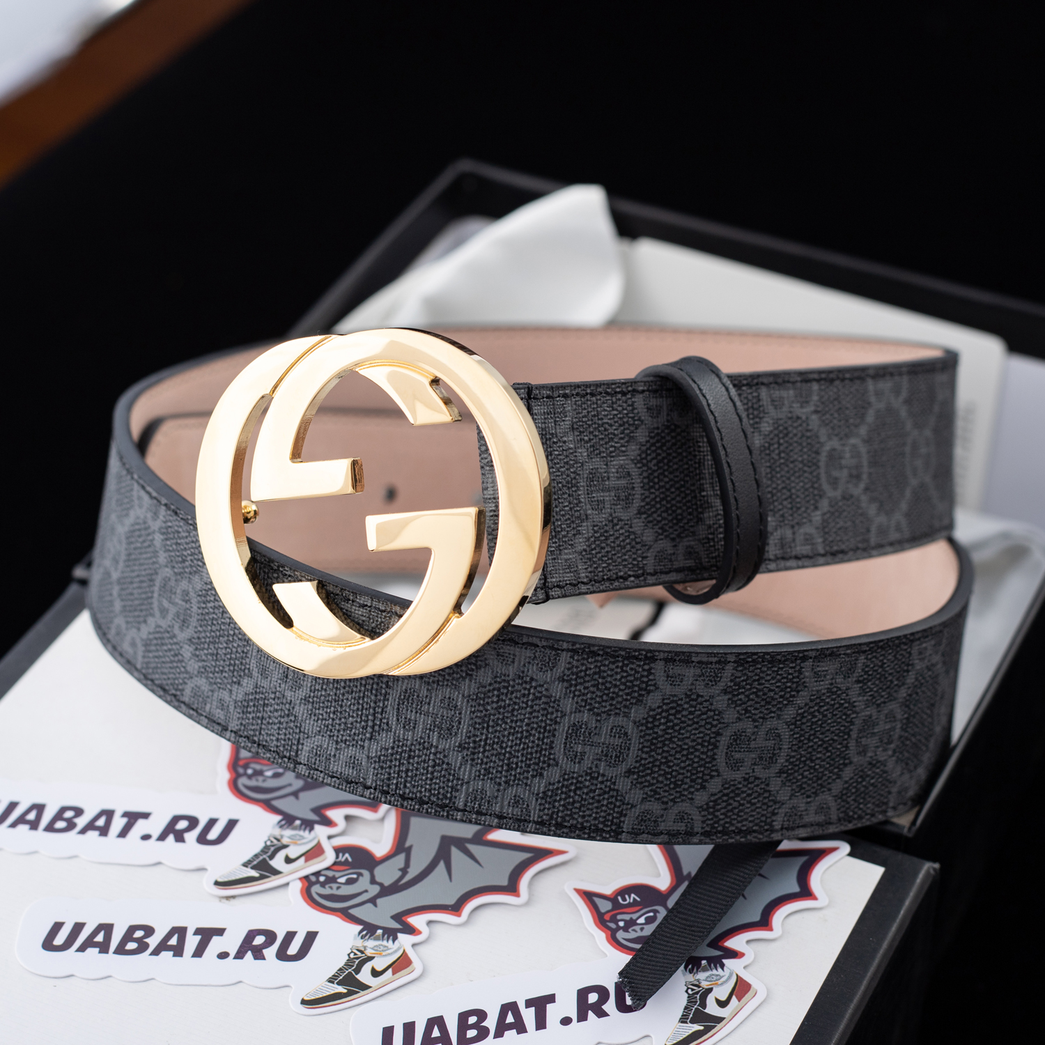 Gucci GG belt with Interlocking G buckle Belts 411924 40mm