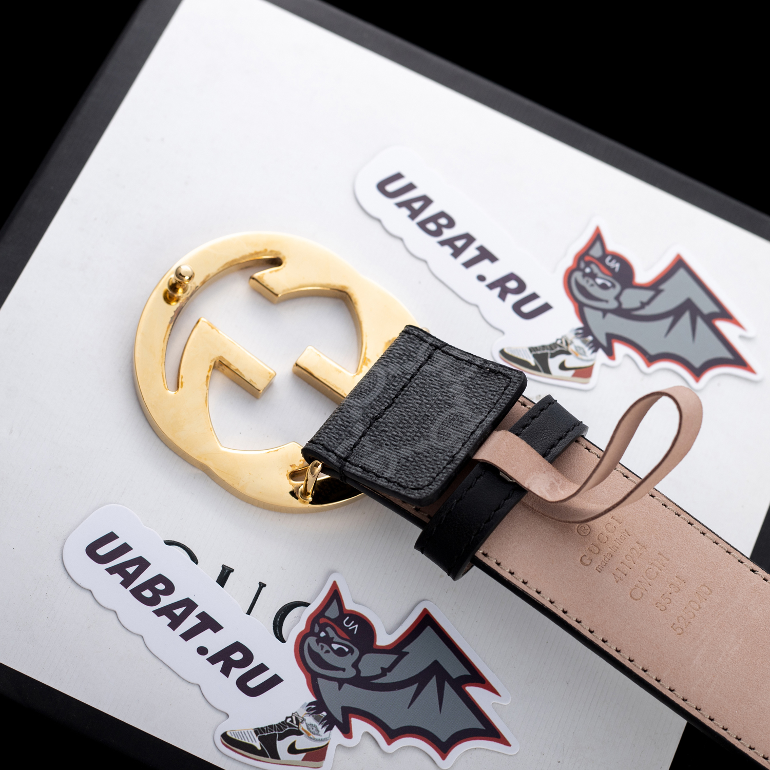 Gucci GG belt with Interlocking G buckle Belts 411924 40mm