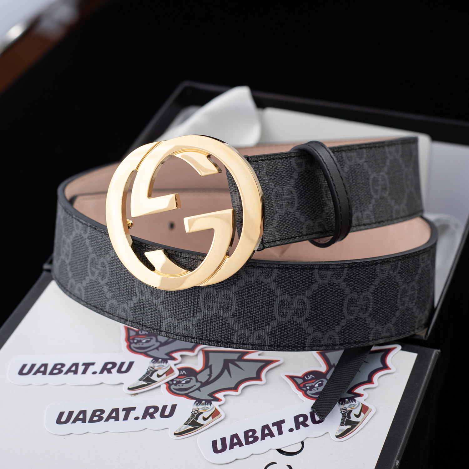 Gucci GG belt with Interlocking G buckle Belts 411924 40mm
