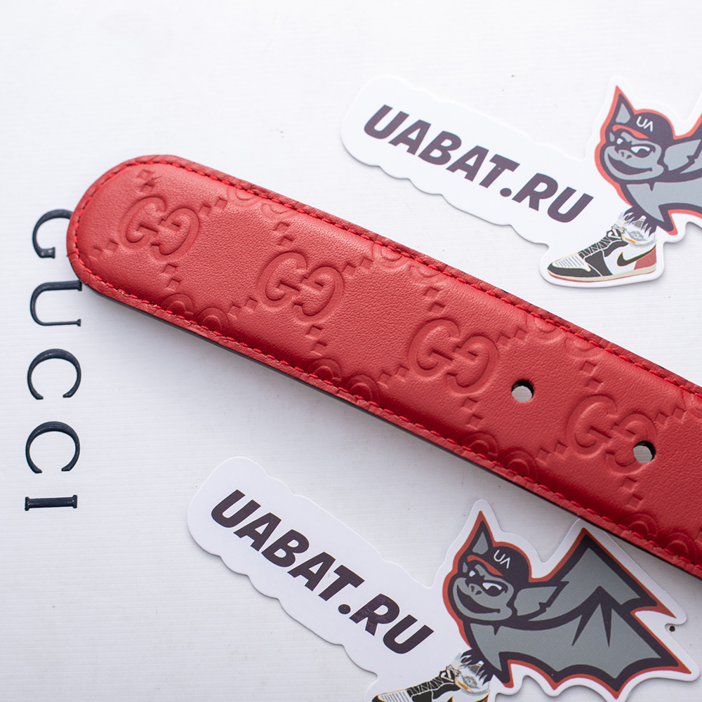 Gucci Interlocking Double G buckle belt 813008