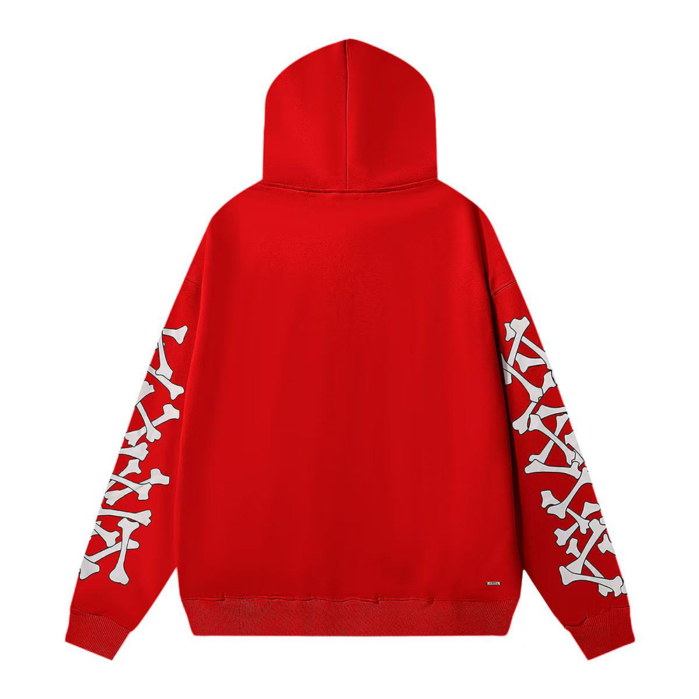 Amiri Bones Stacked Lyocell Hoodie