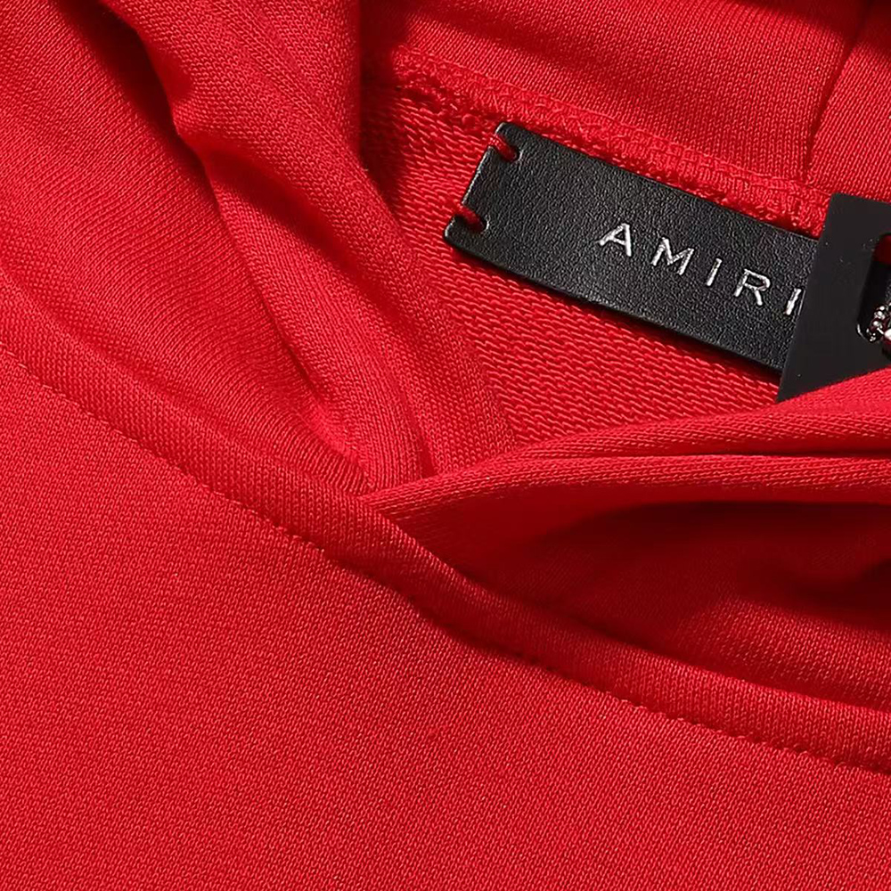 Amiri Bones Stacked Lyocell Hoodie