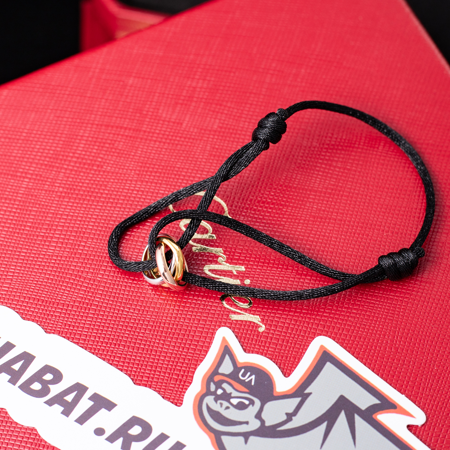 Cartier Trinity Bracelet B6016700 W:2mm In:10.7mm