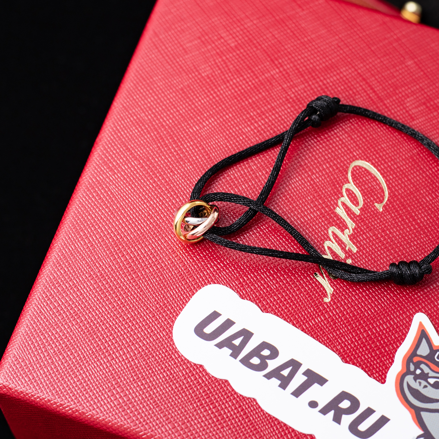 Cartier Trinity Bracelet B6016700 W:2mm In:10.7mm
