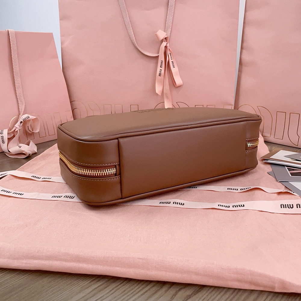 Miu Miu Beau leather top-handle bags 5BB172 17*30*8.5cm
