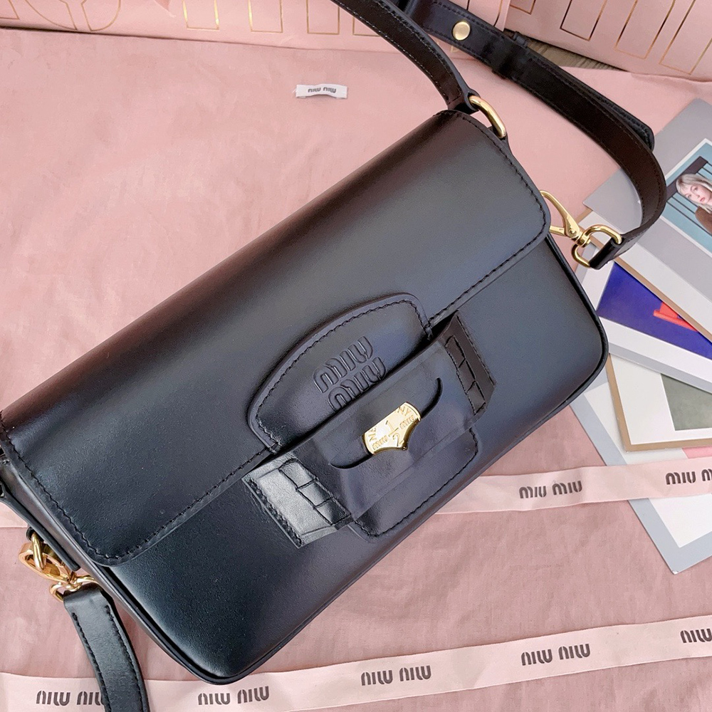 Miu Miu Penny leather bags 5BD270 23*13.5*5cm