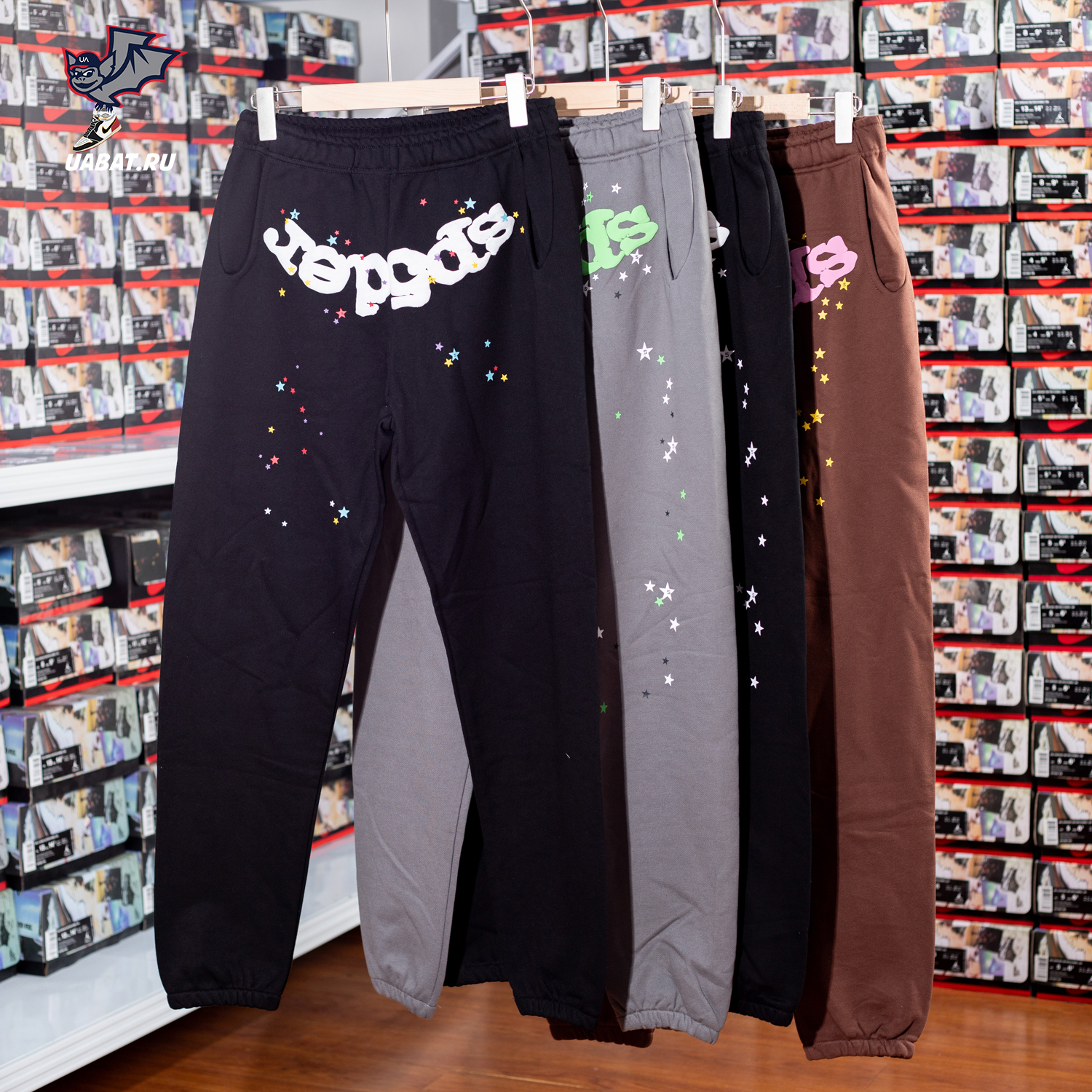 Sp5der OG Web Sweatpants series