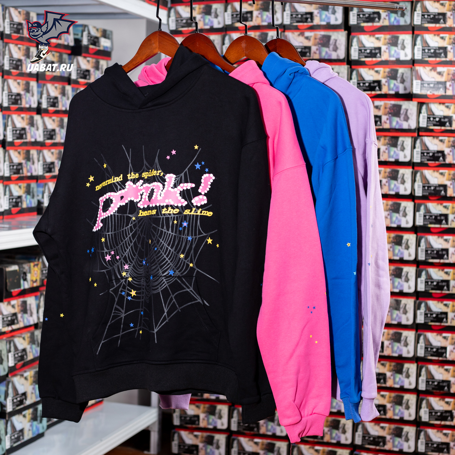 Sp5der Punk hoodie series