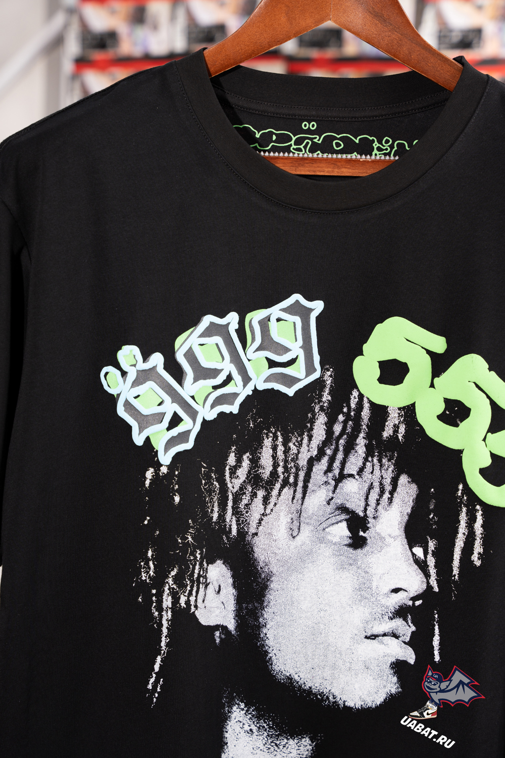 Sp5der lettering print T-shirt