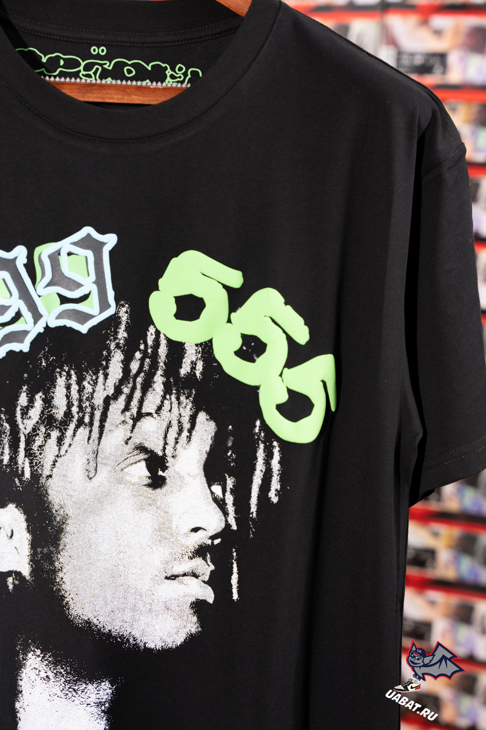 Sp5der lettering print T-shirt