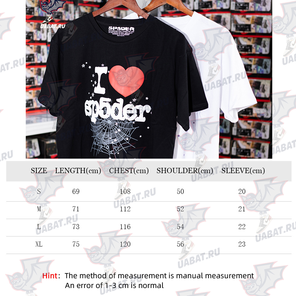 Sp5der Souvenir T-shirt series