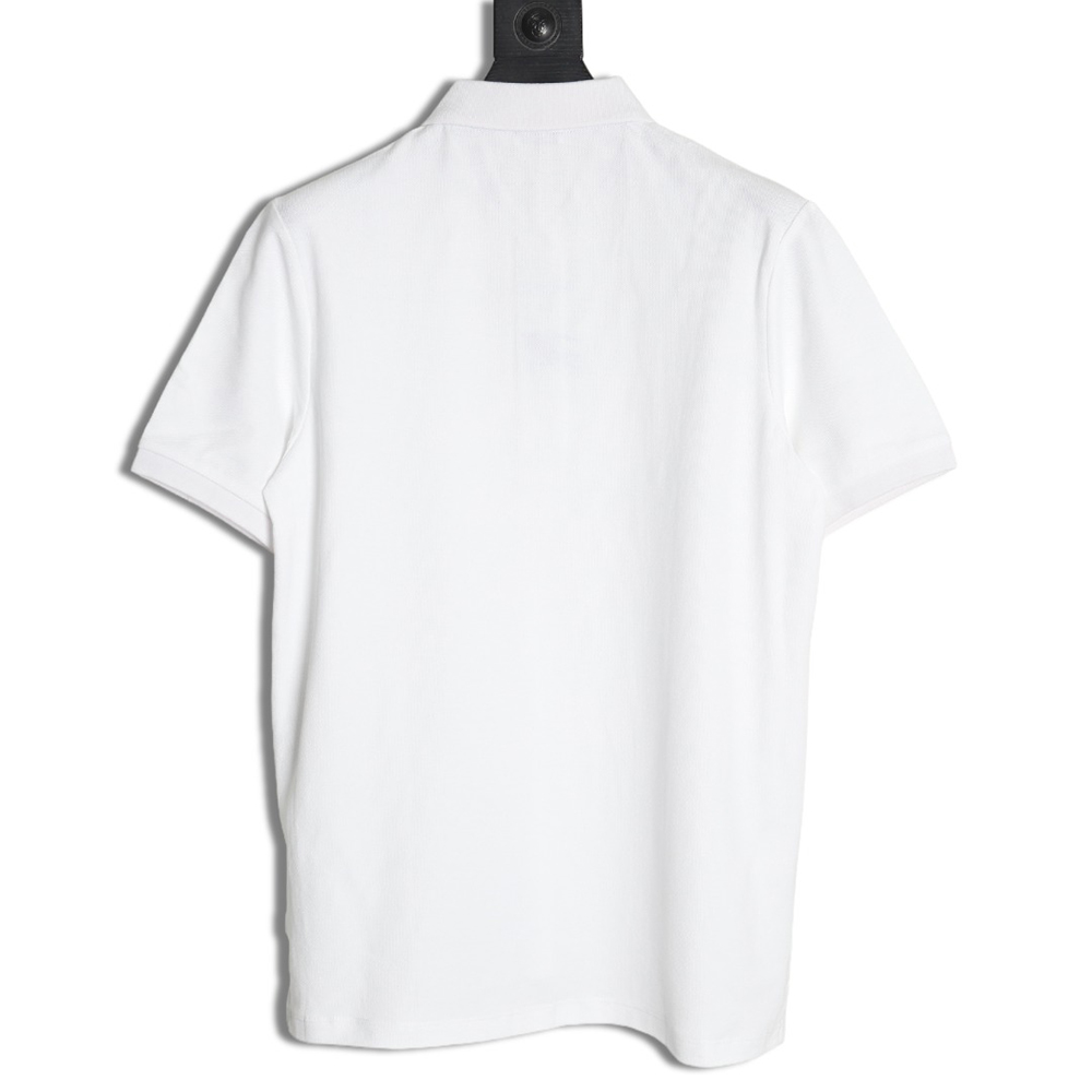 Burberry Chest Embroidered Horse Short Sleeve Polo Shirt