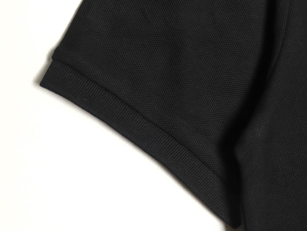 Burberry Chest Embroidered Horse Short Sleeve Polo Shirt TSK1
