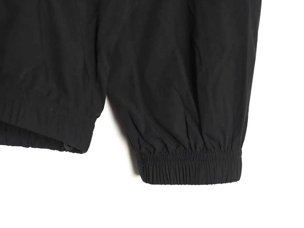 Balenciaga joint style stretch nylon hooded jacket