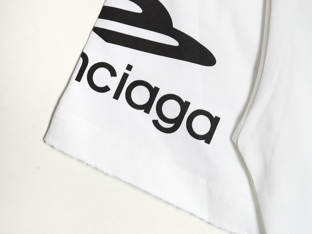 Balenciaga ski series printed short-sleeved T-shirt