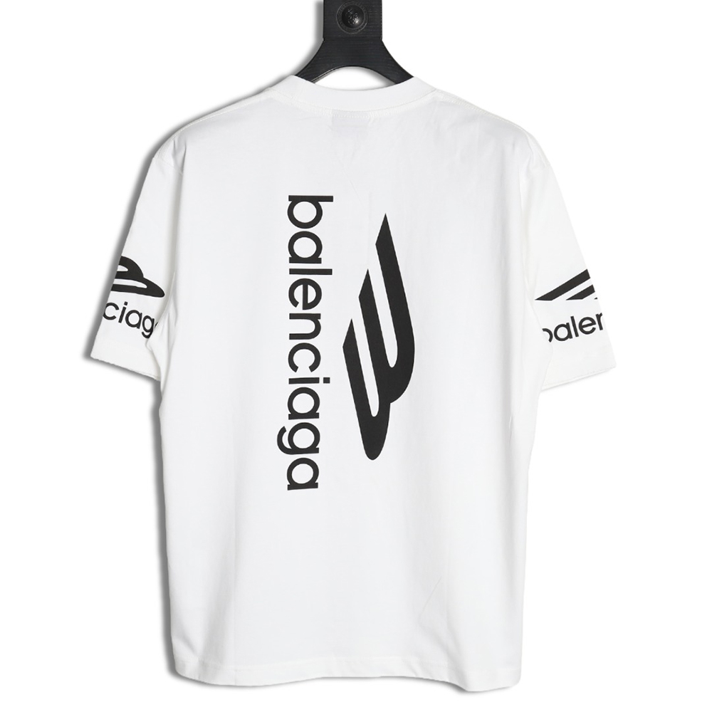 Balenciaga ski series printed short-sleeved T-shirt