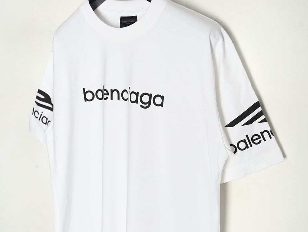 Balenciaga ski series printed short-sleeved T-shirt