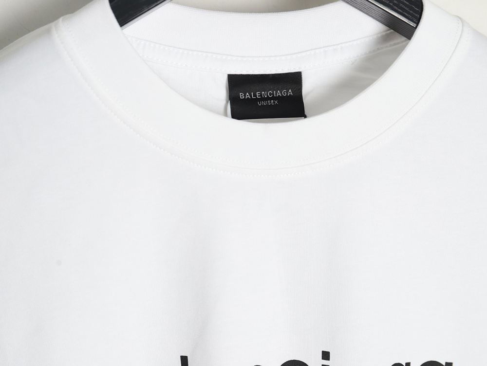 Balenciaga ski series printed short-sleeved T-shirt