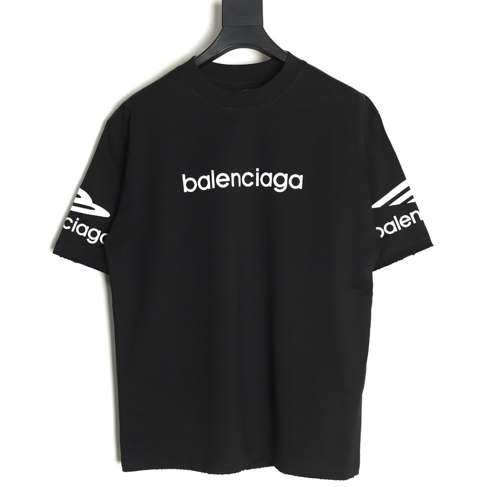 Balenciaga ski series printed short-sleeved T-shirt TSK1