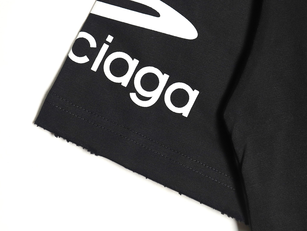 Balenciaga ski series printed short-sleeved T-shirt TSK1