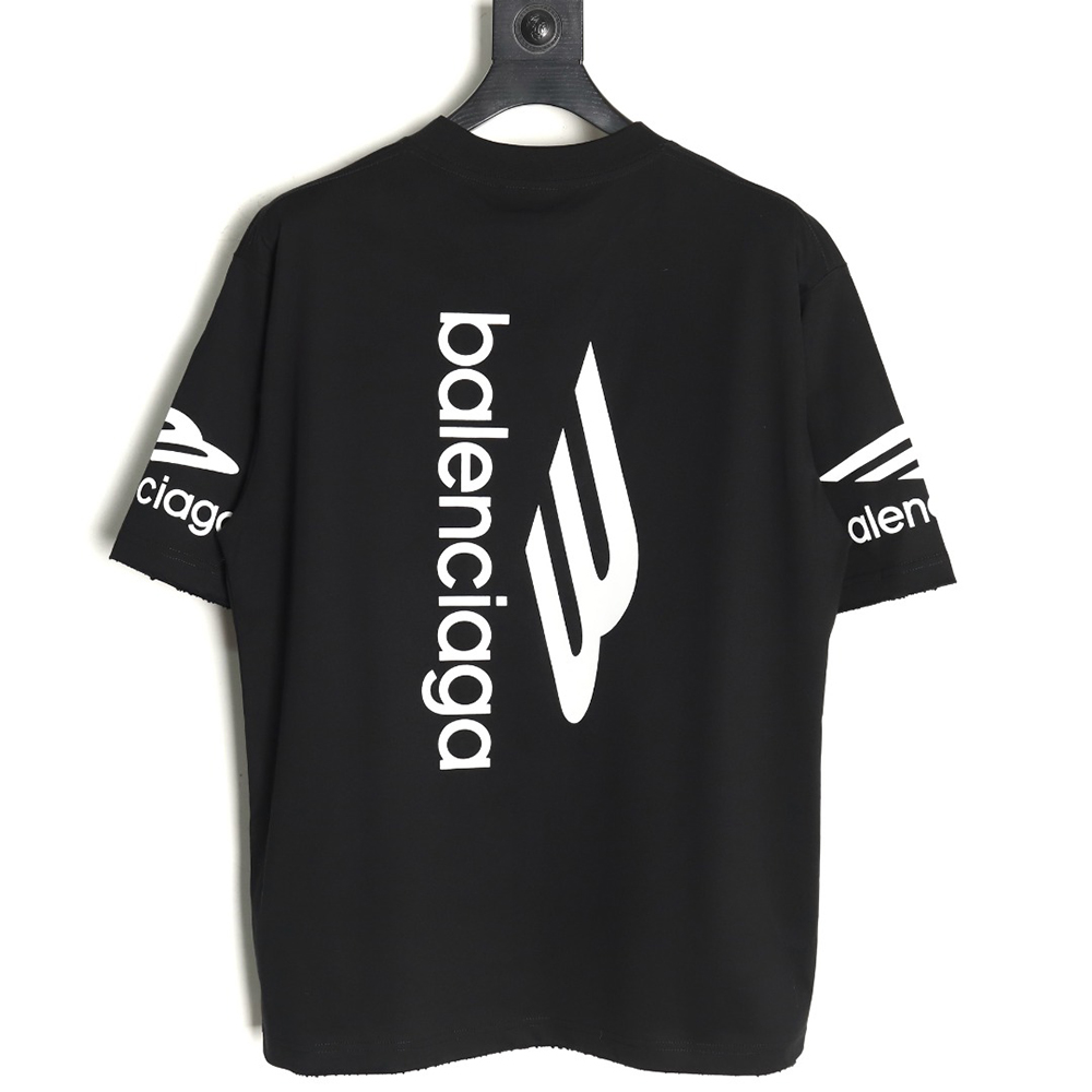 Balenciaga ski series printed short-sleeved T-shirt TSK1
