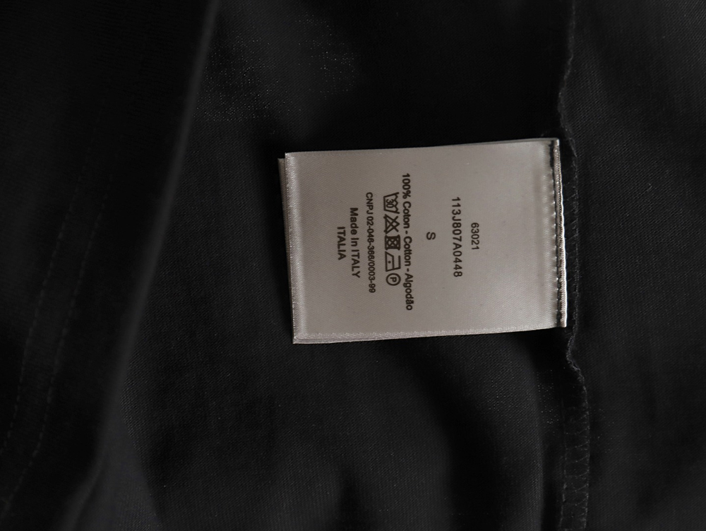 Dior 1947 signature lettering print short sleeves TSK1