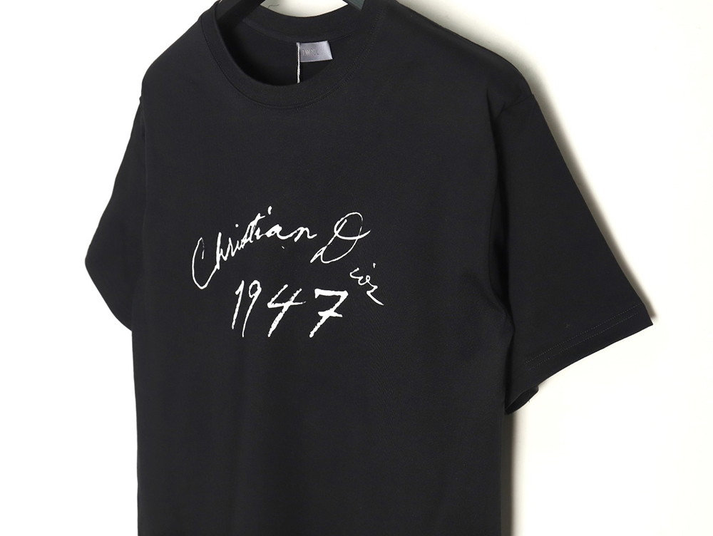 Dior 1947 signature lettering print short sleeves TSK1