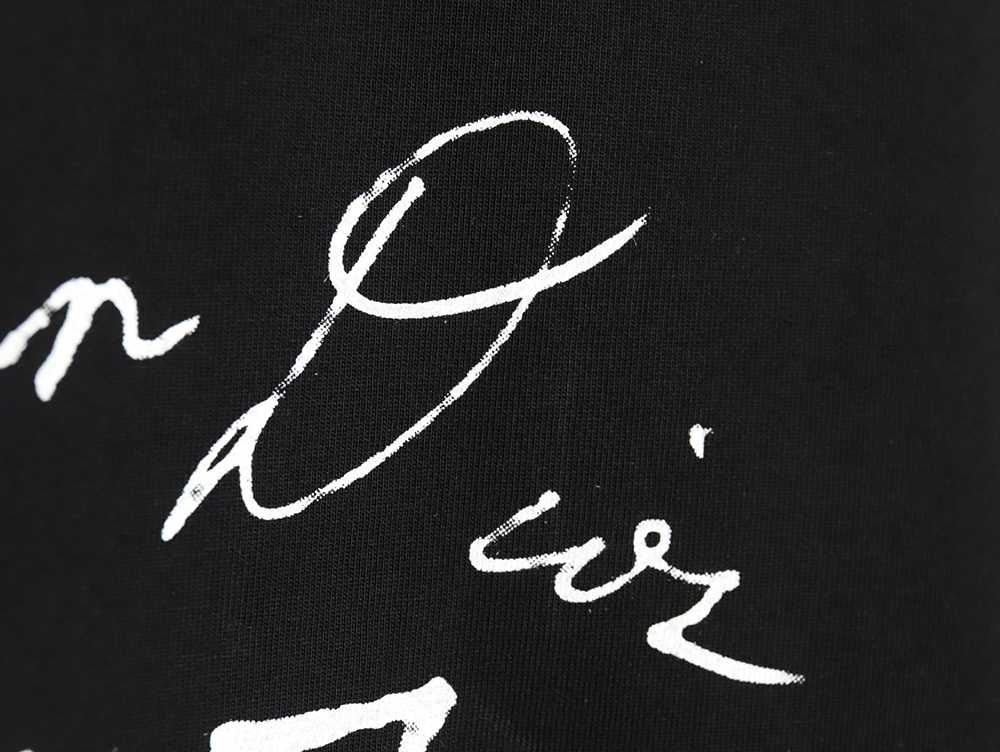 Dior 1947 signature lettering print short sleeves TSK1