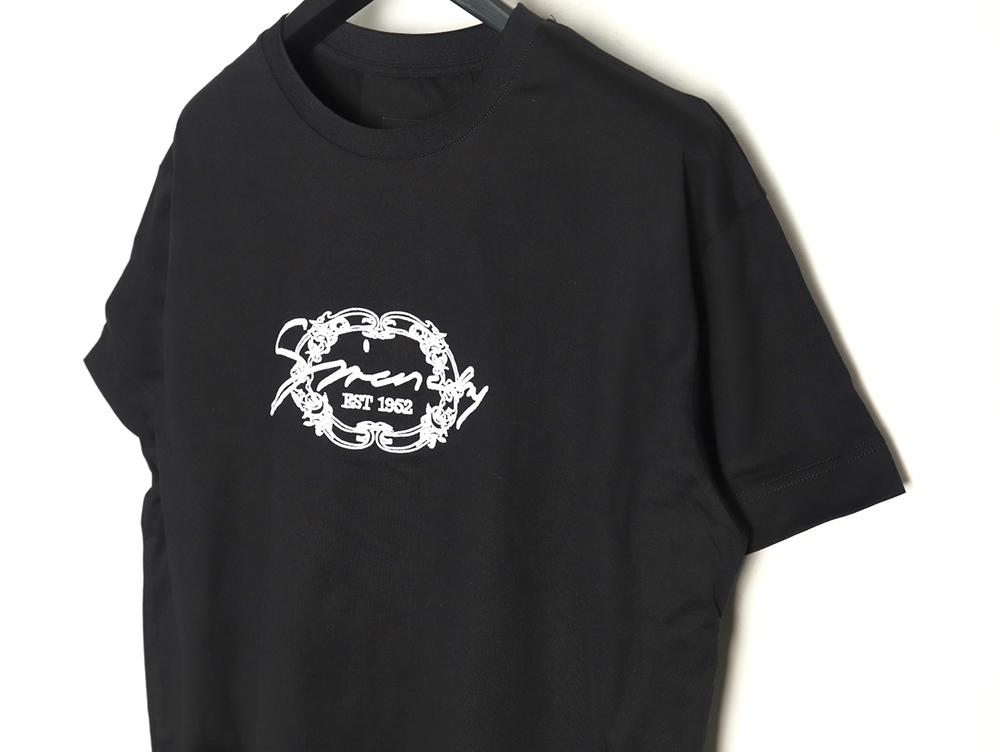 Givenchy embroidered lettering logo short sleeve