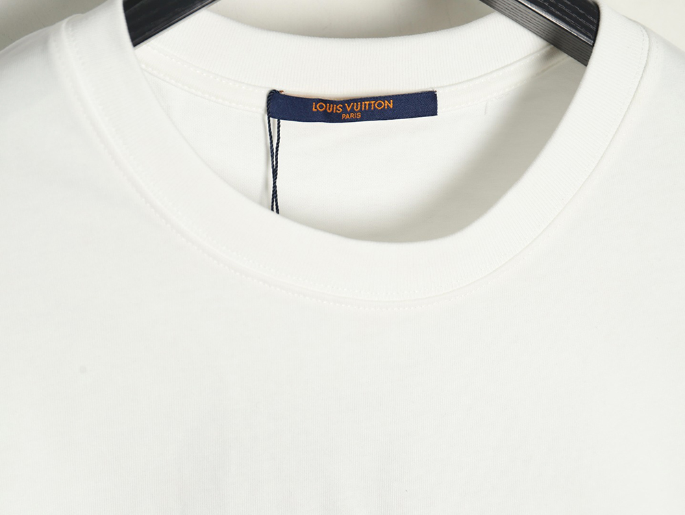 Louis Vuitton Western Denim Embroidered Short Sleeve T-Shirt