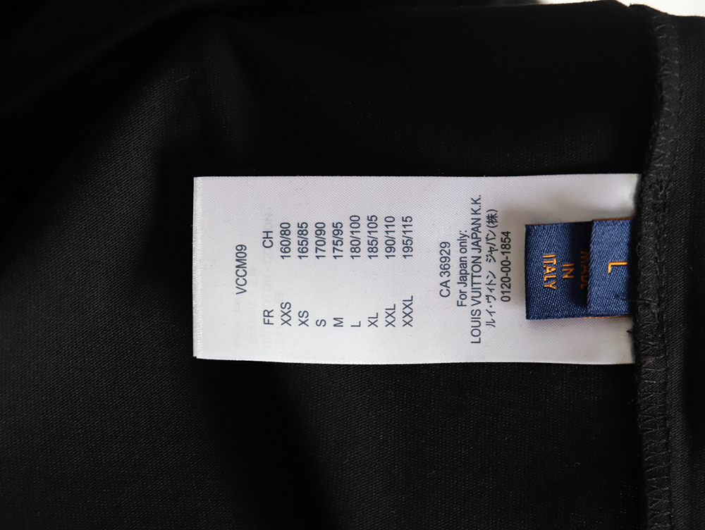 Louis Vuitton Western Denim Embroidered Short Sleeve T-Shirt TSK1