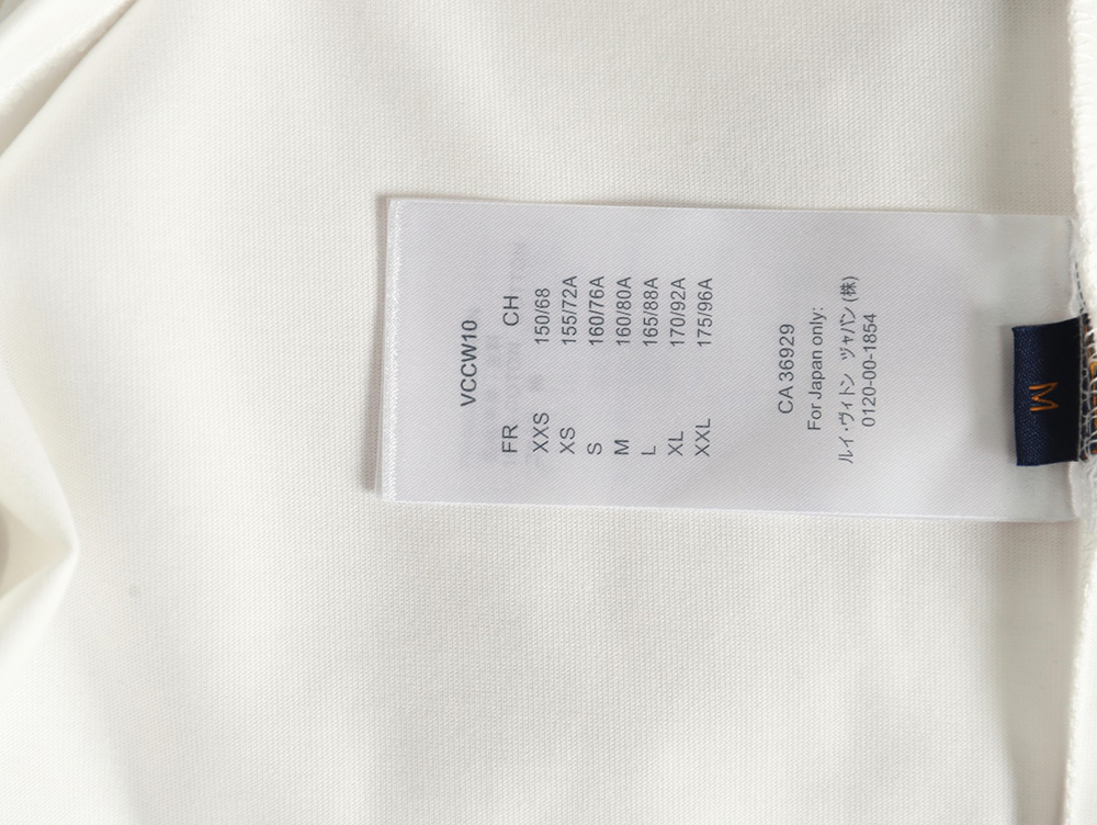 Louis Vuitton four-leaf clover and back logo print short-sleeved T-shirt