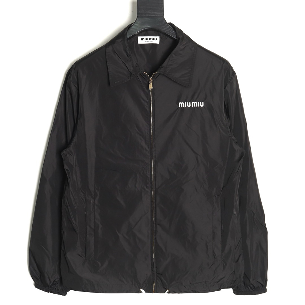 Miu Miu small logo nylon jacket