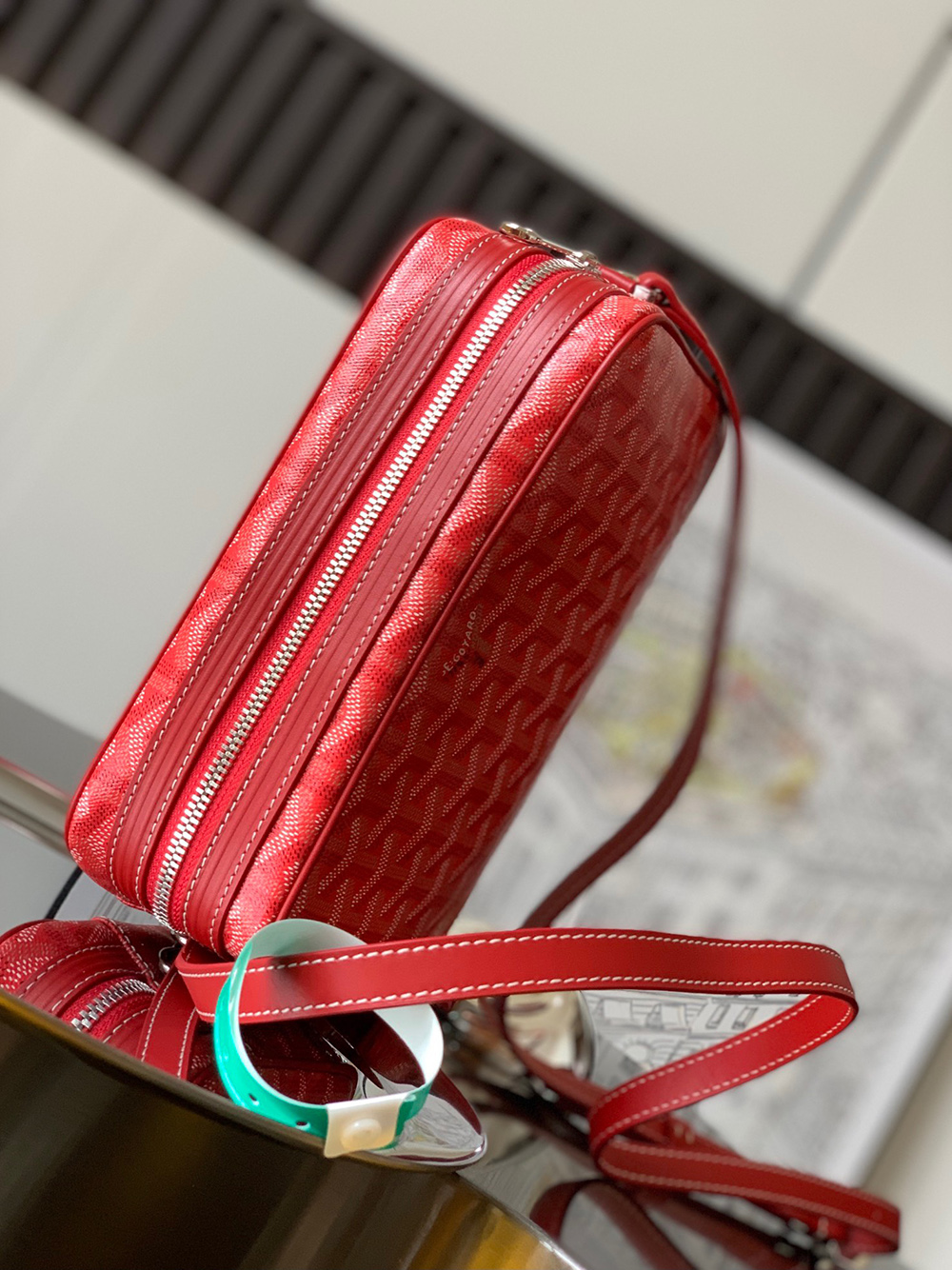 Goyard Cap-Vert Bags 801320 22.8*12.7*7.6cm