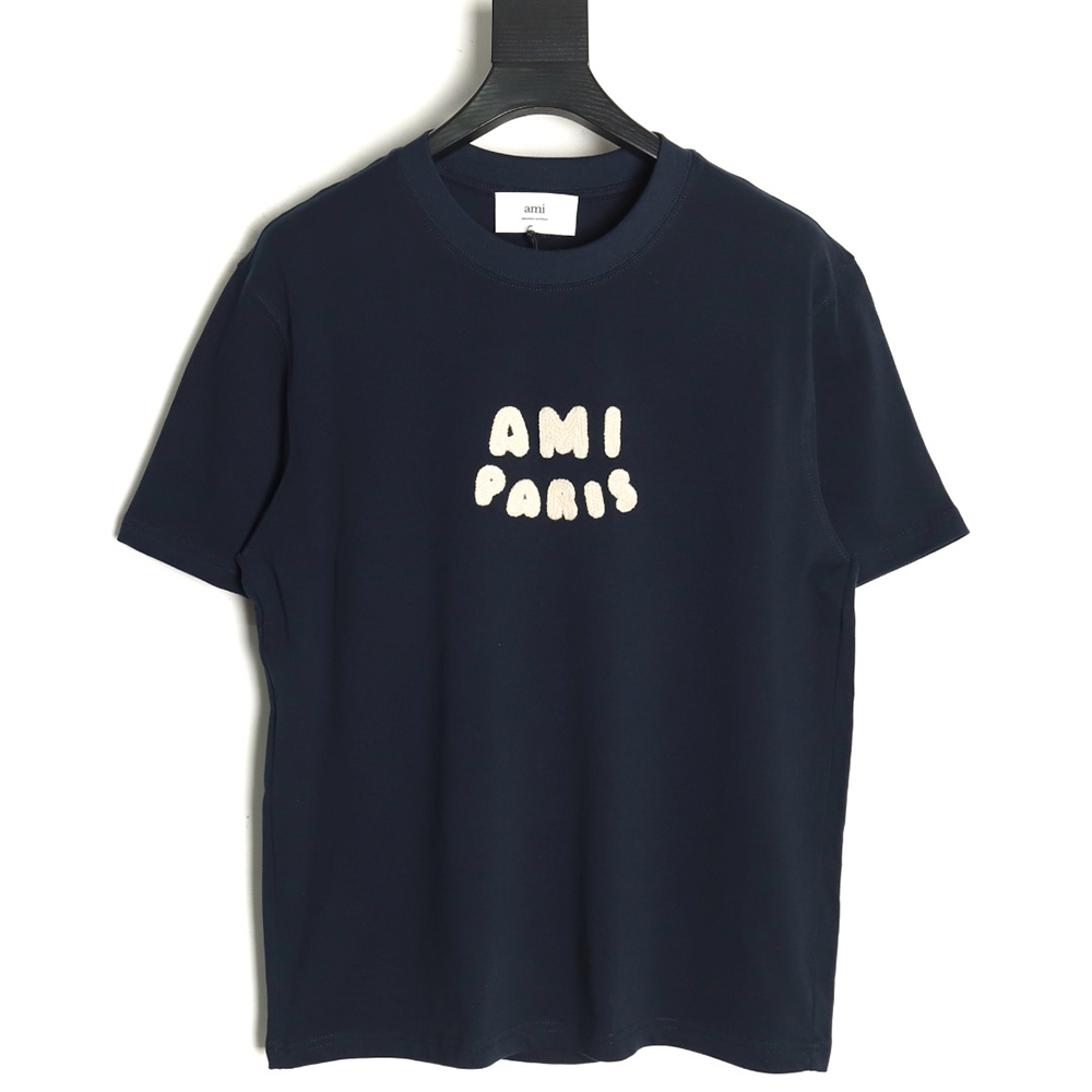Ami Paris lettered short-sleeved T-shirt TSK1