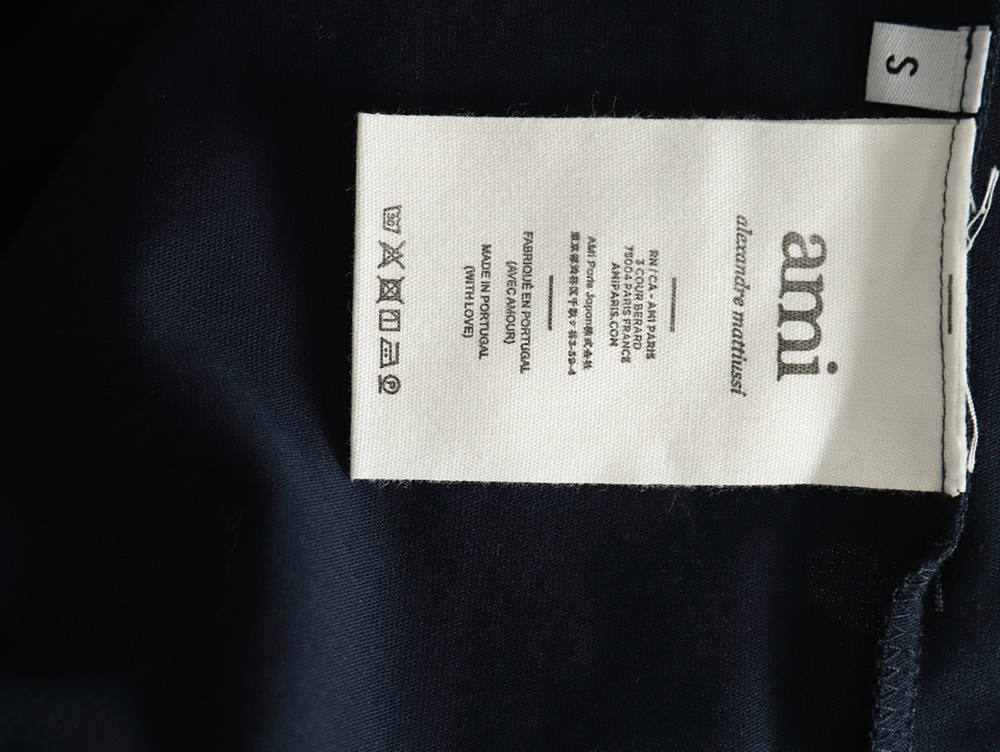 Ami Paris lettered short-sleeved T-shirt TSK1