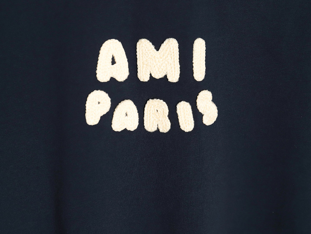 Ami Paris lettered short-sleeved T-shirt TSK1