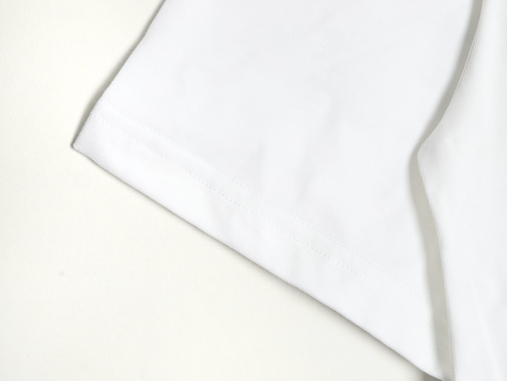 Balenciaga lettering print short sleeves