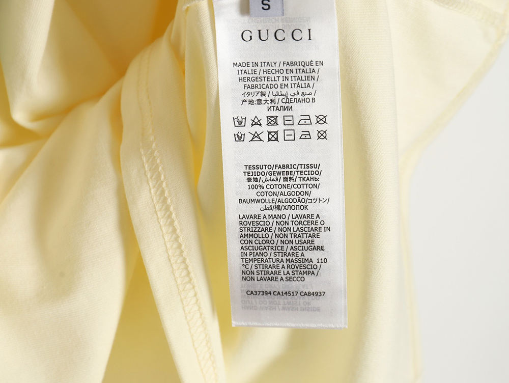 Gucci Smiley Face Print Short Sleeve