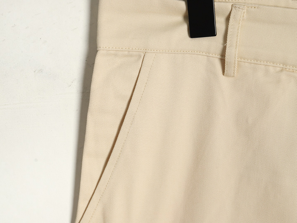 Louis Vuitton paneled black flocked denim pants