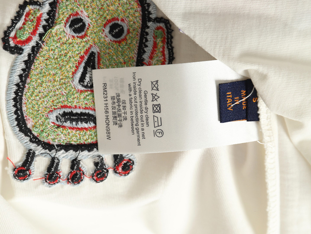 Louis Vuitton Sunfish embroidered short-sleeved T-shirt