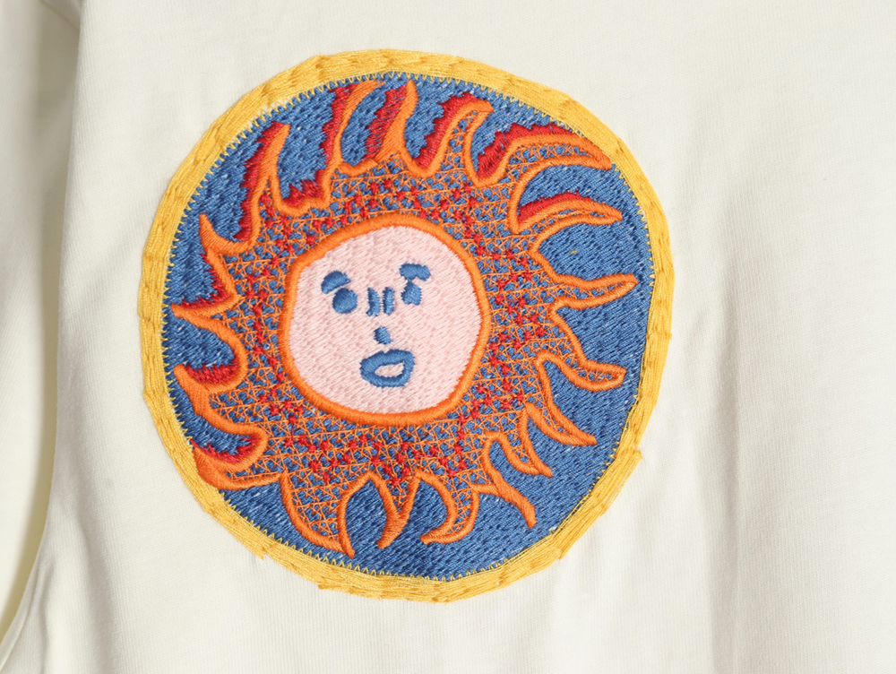 Louis Vuitton Sunfish embroidered short-sleeved T-shirt