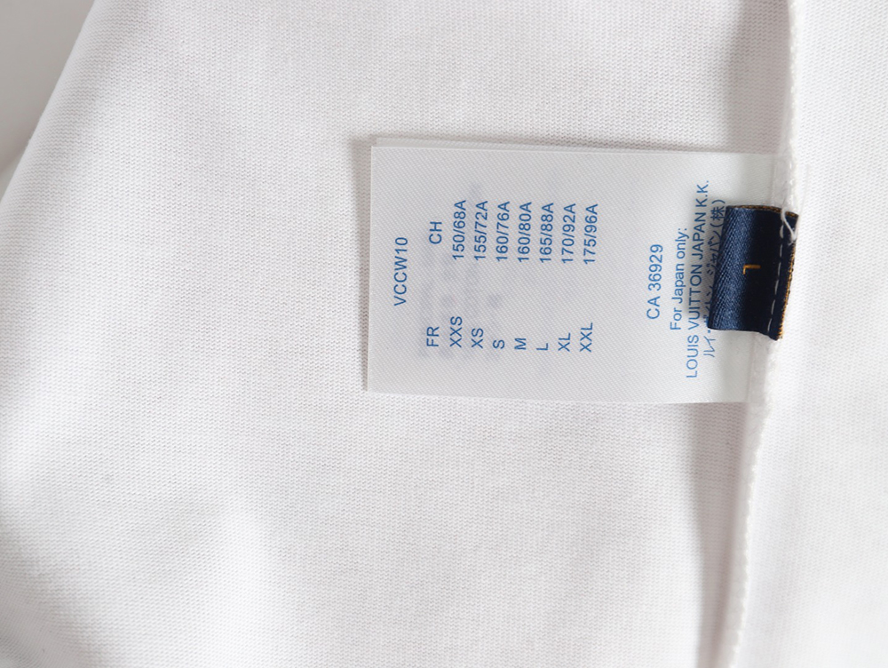 Louis Vuitton small airplane printed letter logo short sleeves