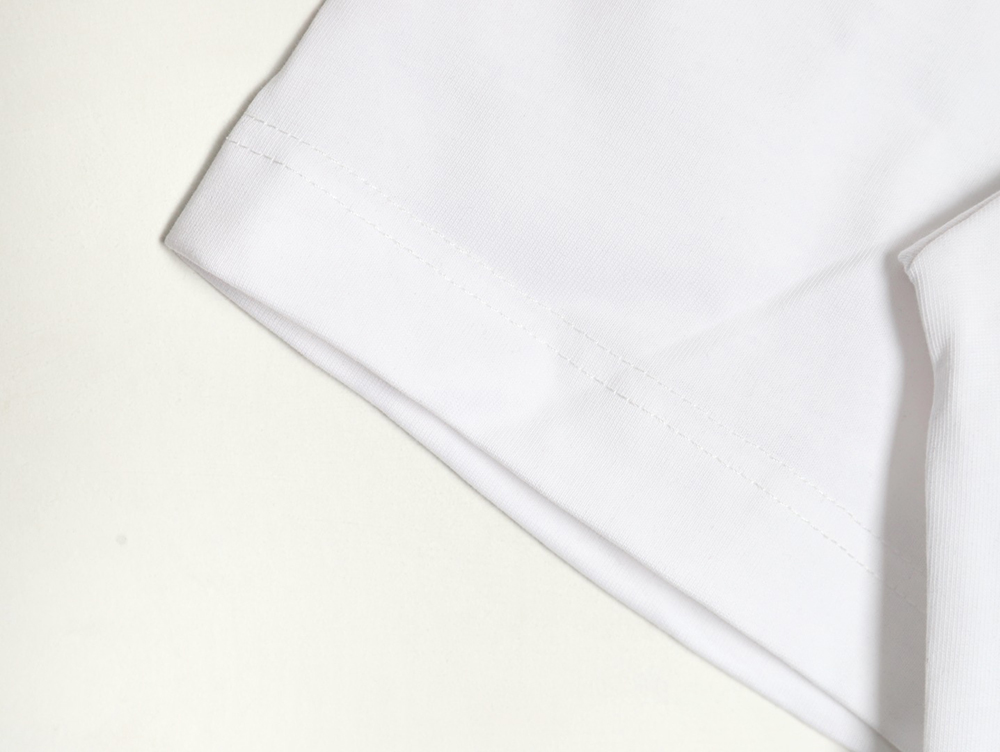 Louis Vuitton small airplane printed letter logo short sleeves