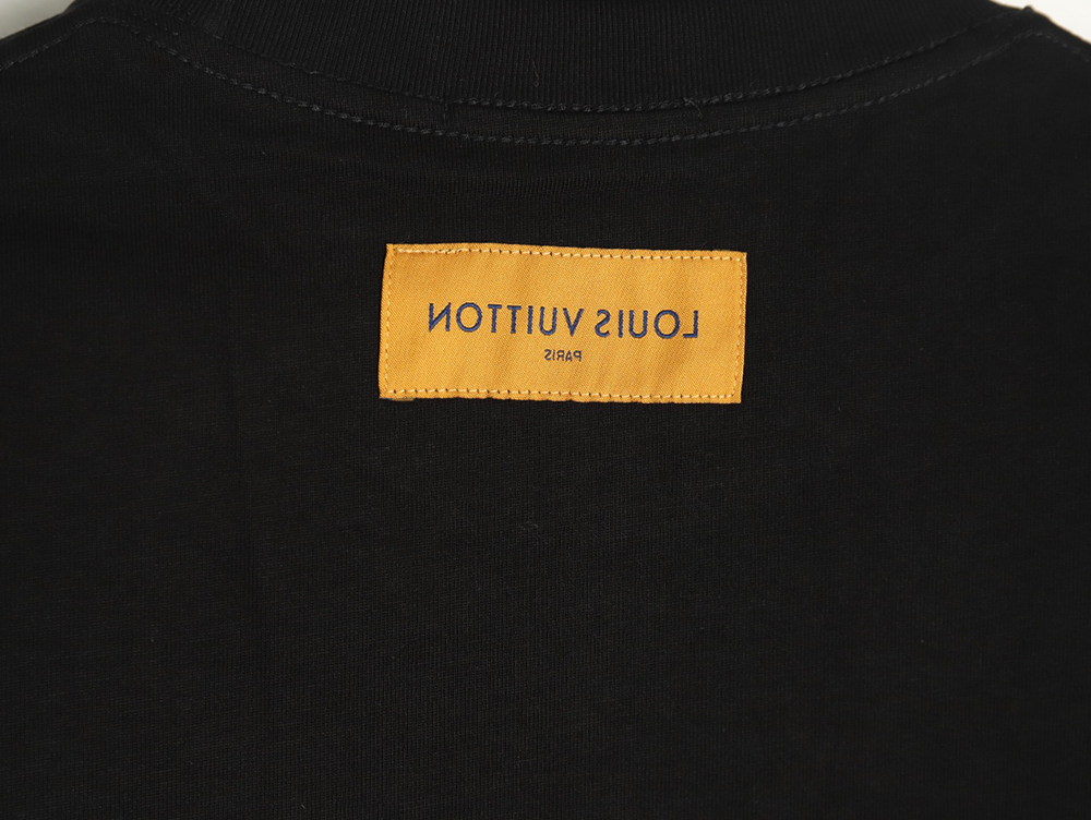 Louis Vuitton small airplane printed letter logo short sleeves TSK1