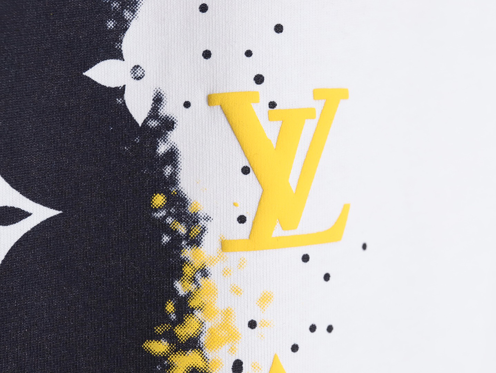 Louis Vuitton inkjet presbyopic print short sleeves