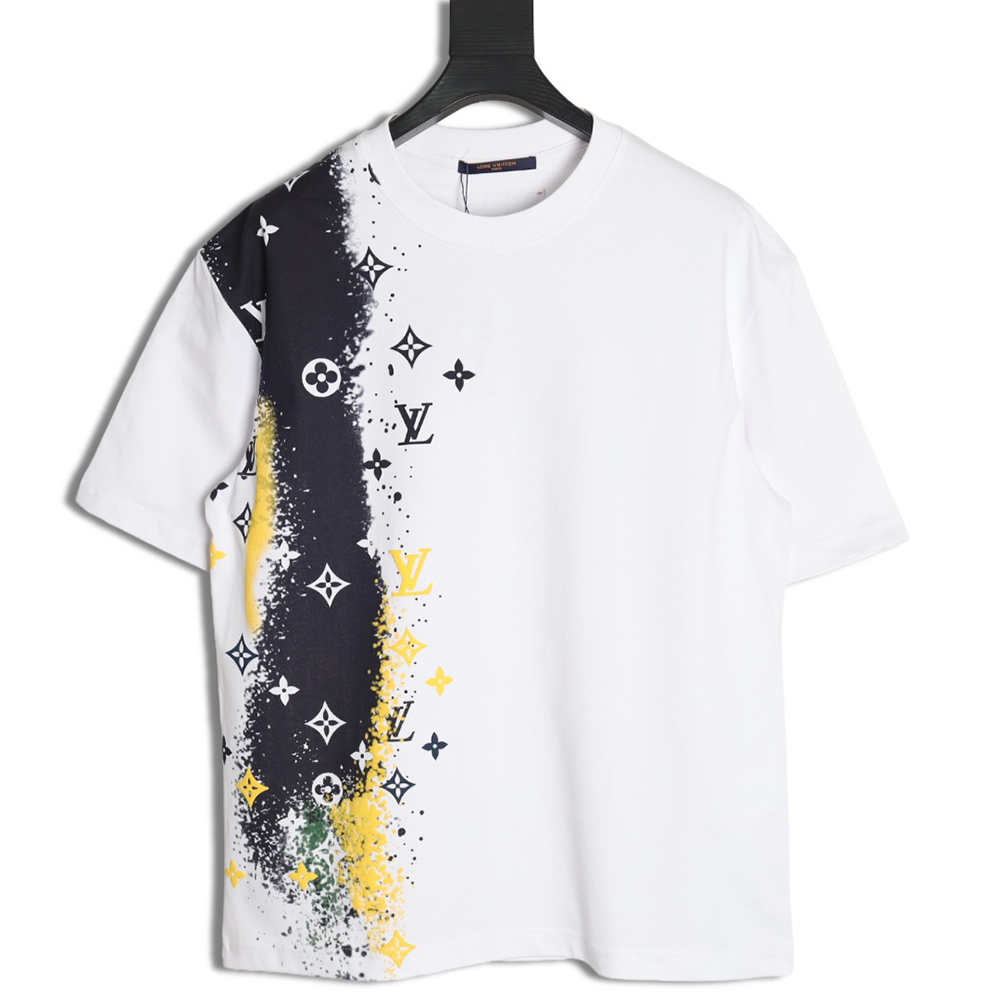 Louis Vuitton inkjet presbyopic print short sleeves