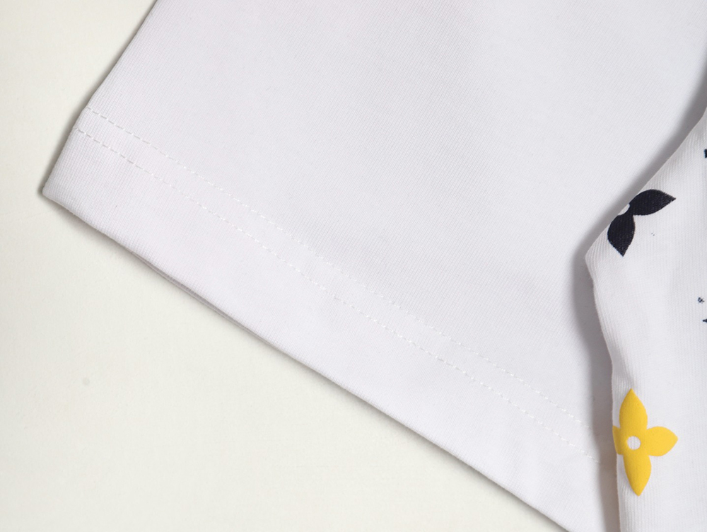 Louis Vuitton inkjet presbyopic print short sleeves