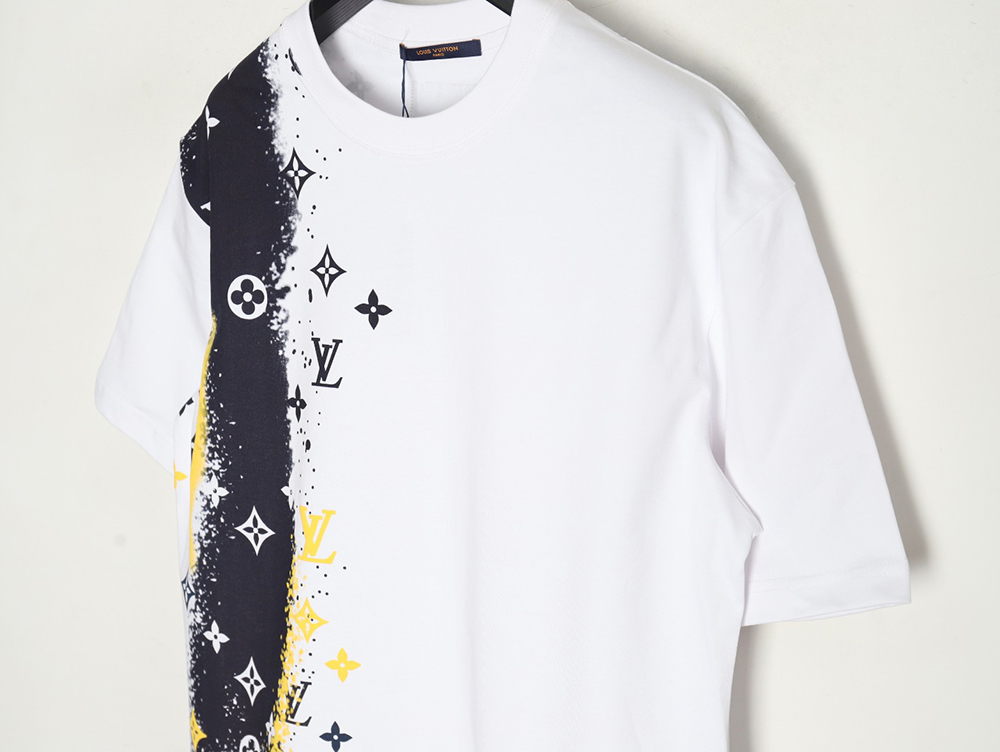 Louis Vuitton inkjet presbyopic print short sleeves