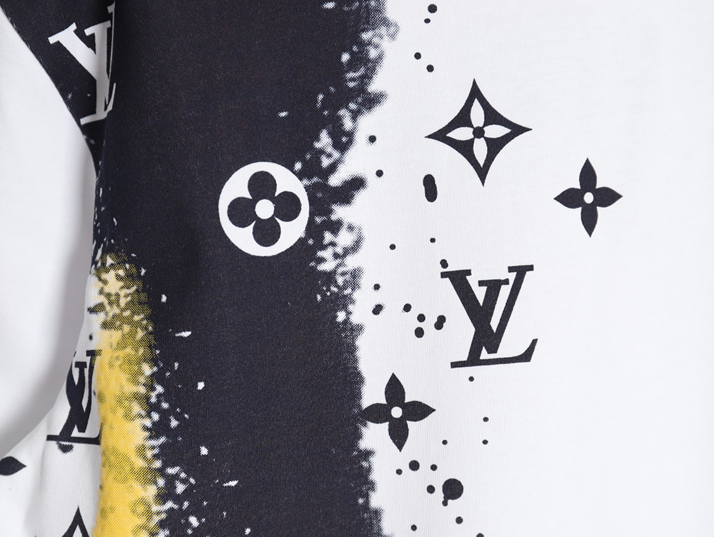 Louis Vuitton inkjet presbyopic print short sleeves